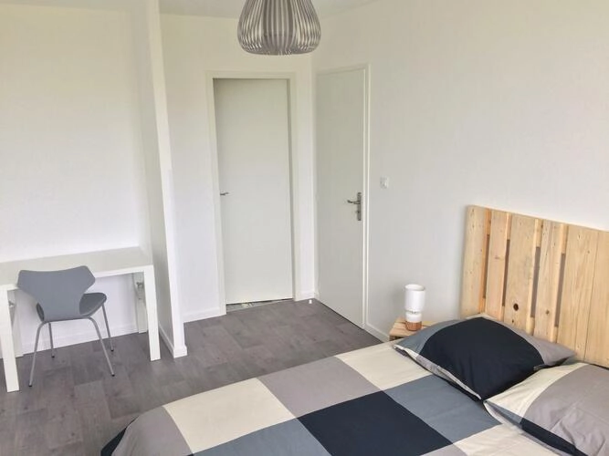 Une chambre de la résidence